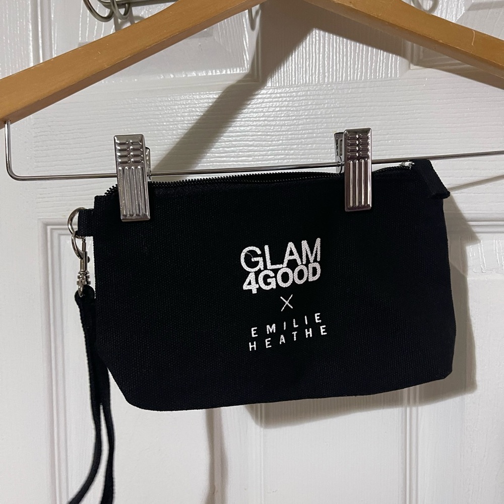 Emilie Heathe Glam 4 Good Black Wristlet